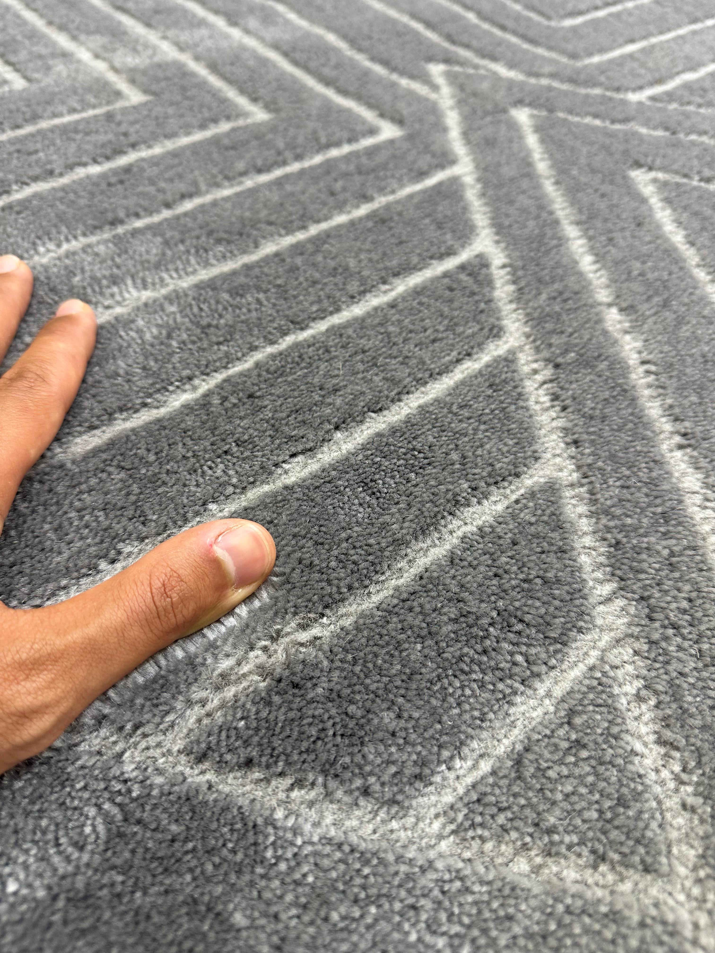 Tapis Kaïro Gris