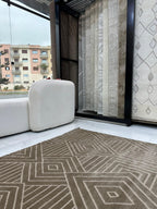 Tapis Kaïro Taupe
